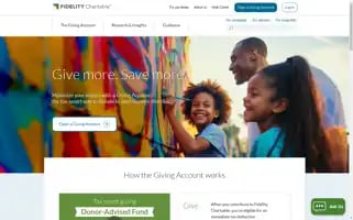 Fidelitycharitable.org Screenshot 2024-07-03 23:27:36