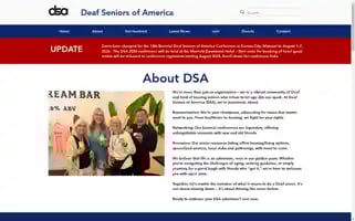 Deafseniors.us Screenshot 2024-06-12 14:13:32