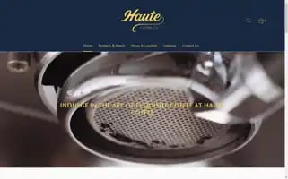 Hautecoffeeusa.com Screenshot 2024-05-02 07:19:09