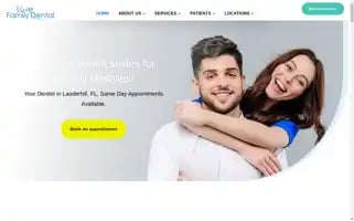 Luxedentalfl.com Screenshot 2024-06-30 13:24:34