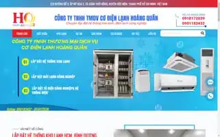Dienlanhhoangquan.com Screenshot 2024-05-19 12:06:05