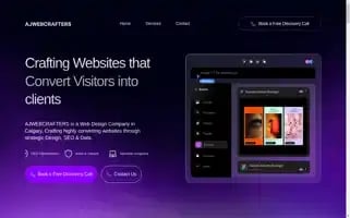 Ajwebcrafters.com Screenshot 2024-05-25 03:40:48