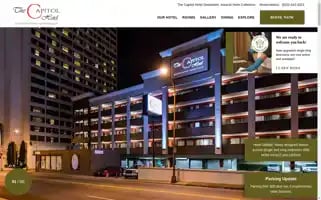 Thecapitolhoteldowntownnashville.com Screenshot 2024-04-19 07:45:24