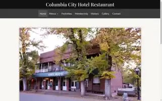 Columbiacityhotelrestaurant.com Screenshot 2024-04-17 16:19:04