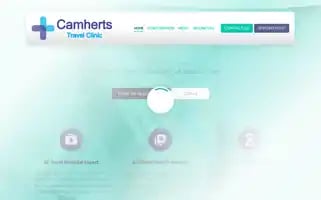 Camhertstravelclinic.co.uk Screenshot 2024-04-15 20:45:35