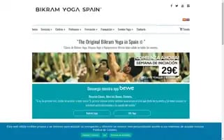 Bikramyogaspain.es Screenshot 2024-05-08 19:12:43