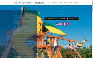 Bergencountyswingsets.com Screenshot 2024-05-15 14:09:22