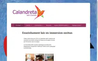 Calandreta-deth-coserans.fr Screenshot 2024-05-25 10:50:29