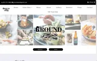 Groundrestaurant.com Screenshot 2024-05-16 00:35:40
