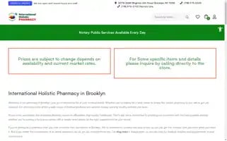 Gregoryspharmacy.com Screenshot 2024-05-18 23:19:05