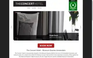 Theconcerthotel.com Screenshot 2024-04-14 10:44:20