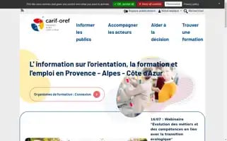 Cariforef-provencealpescotedazur.fr Screenshot 2024-07-09 15:54:19