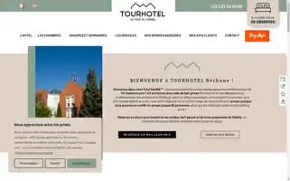 Tourhotel-bethune.com Screenshot 2024-04-19 12:55:05