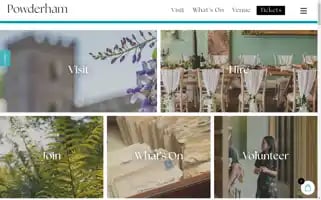 Powderham.co.uk Screenshot 2024-06-17 06:54:19