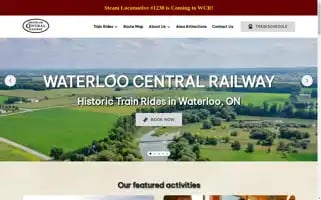 Waterloocentralrailway.com Screenshot 2024-05-15 00:13:11
