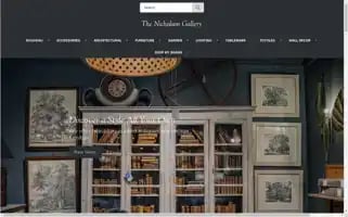 Thenicholsongallery.com Screenshot 2024-05-05 11:36:47