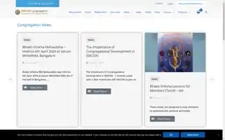 Iskconcongregation.com Screenshot 2024-06-30 09:05:20