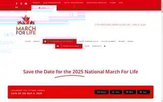 Marchforlife.ca Screenshot 2024-06-12 17:50:52