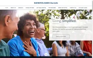Raymondjamescharitable.org Screenshot 2024-07-03 23:27:58