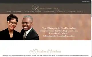 Davisfuneralhomenc.com Screenshot 2024-05-15 19:29:09