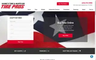 Hankstires.com Screenshot 2024-05-10 00:39:16