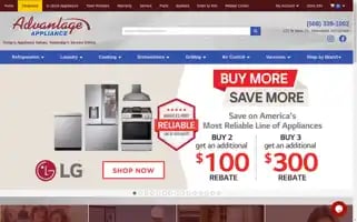 Advantageappliance.com Screenshot 2024-05-08 10:23:01