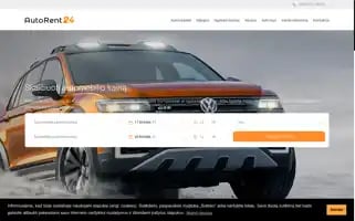 Autorent24.lt Screenshot 2024-06-17 18:29:40