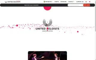 Unitedsoloists.com Screenshot 2024-06-15 10:01:30