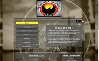 Timetravelersclockrepair.com Screenshot 2024-04-16 02:56:18