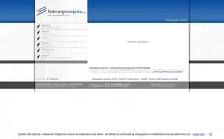 Siderurgicairpina.it Screenshot 2024-07-09 10:59:42