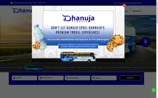 Dhanujatravels.com Screenshot 2024-04-25 21:02:15