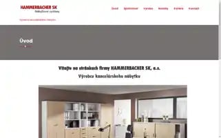 Hammerbacher.sk Screenshot 2024-07-10 09:25:28
