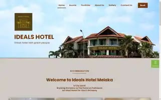 Idealshotelmelaka.com Screenshot 2024-04-17 06:47:34