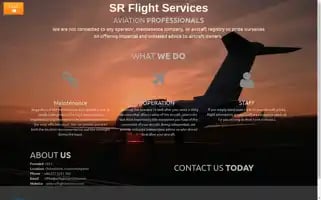Srflightservices.com Screenshot 2024-04-26 06:12:21