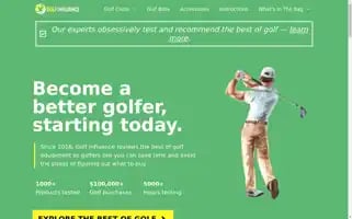 Golfinfluence.com Screenshot 2024-05-09 22:27:31