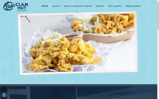 Bobsclamhut.com Screenshot 2024-07-04 01:22:12
