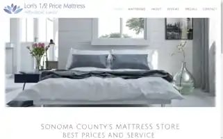 Lorismattresses.com Screenshot 2024-05-12 19:03:18