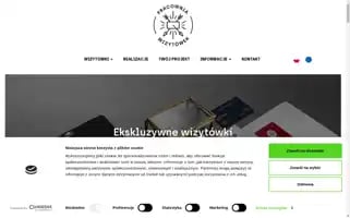 Pracowniawizytowek.pl Screenshot 2024-06-26 20:43:31