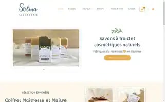 Solina-savonnerie.fr Screenshot 2024-05-27 21:23:08