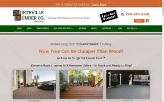 Northvillelumber.com Screenshot 2024-05-13 04:15:37