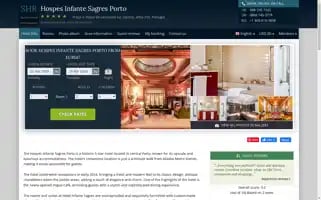 Infantesagreshotelporto.com Screenshot 2024-04-19 08:25:22