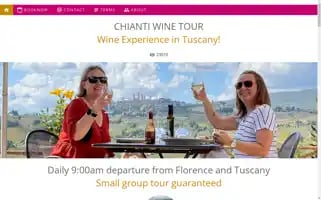 Chiantiwinetour.com Screenshot 2024-04-22 19:41:37