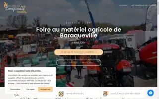 Foirebaraqueville.fr Screenshot 2024-05-23 19:28:03
