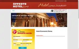 Offertehotelroma.com Screenshot 2024-04-22 12:12:05