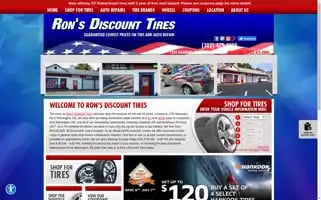 Ronsdiscounttires.com Screenshot 2024-05-13 18:05:45