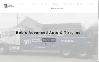 Bobsadvancedautoandtire.com Screenshot 2024-05-15 14:57:15