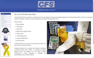 Commercialfilterservice.com Screenshot 2024-06-17 14:54:31