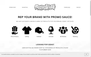 Promosauce.com Screenshot 2024-05-13 13:13:23