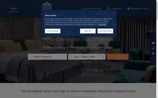 Davenporthotel.ie Screenshot 2024-04-26 11:37:05