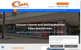 Coastsewingandvac.com Screenshot 2024-05-15 18:01:40